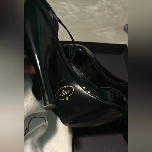 Black Prada sandal
